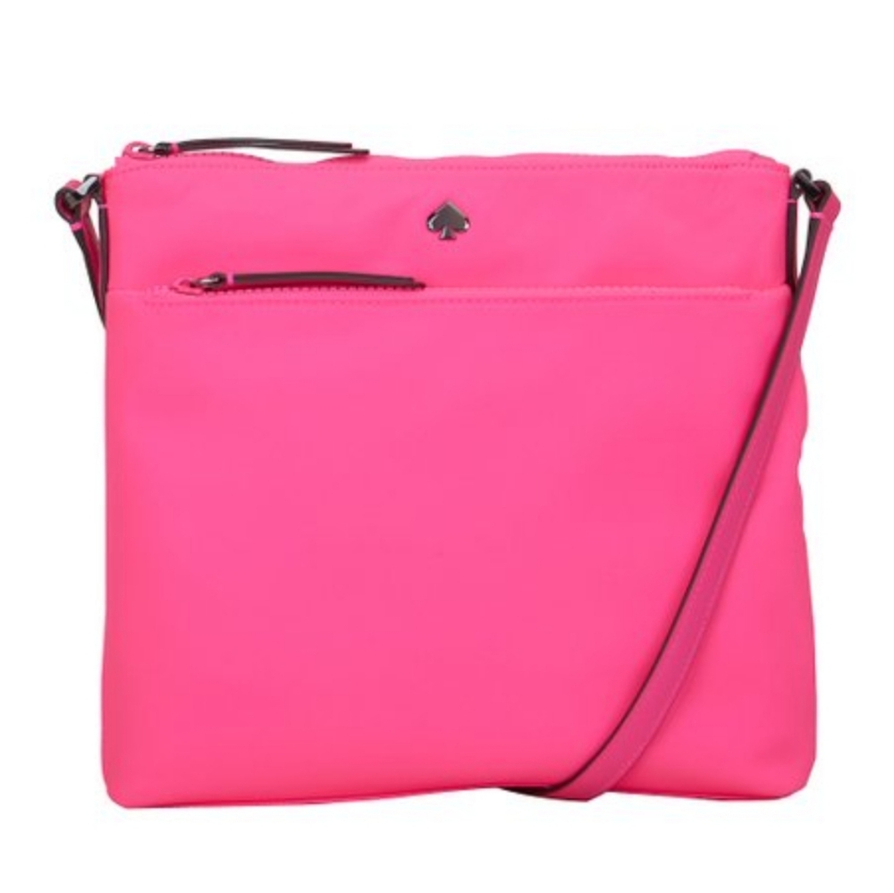 Kate Spade New York Jae Nylon Flat Zip Top Crossbody Bag